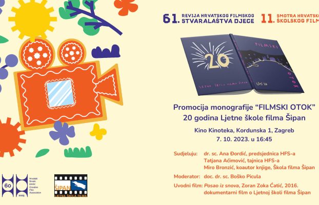 Predstavljanje monografije Filmski otok – 20 godina Ljetne škole filma Šipan